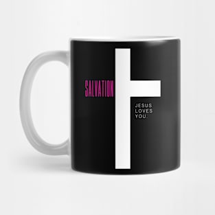 Cross Christianity Jesus Salvation Mug